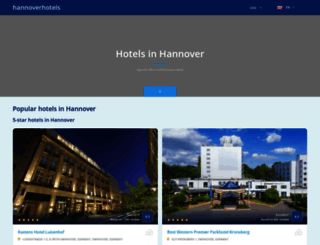 hannoverhotels.net screenshot