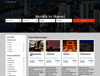 hanoihotels-online.com screenshot