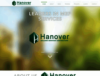 hanoverbuildingservices.com screenshot