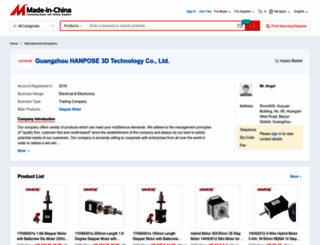 hanpose.en.made-in-china.com screenshot