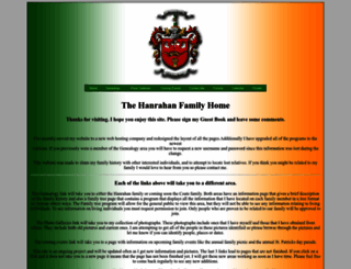 hanrahanfamily.com screenshot