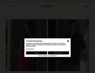 hanro.com screenshot