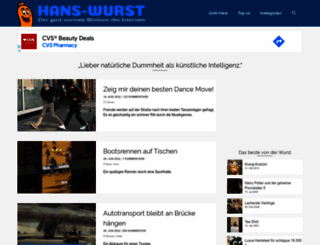 hans-wurst.net screenshot