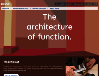 hansa.com screenshot