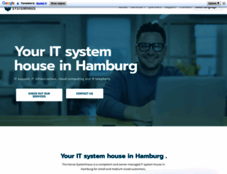 hanse-systemhaus.de screenshot