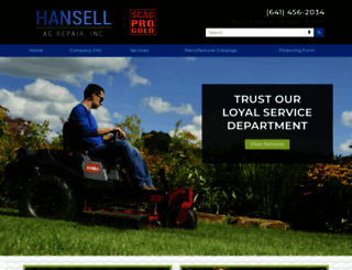 hansellag.com screenshot