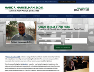 hanselmandds.com screenshot