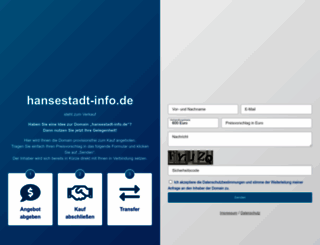 hansestadt-info.de screenshot