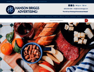 hansonbriggsadvertising.com screenshot
