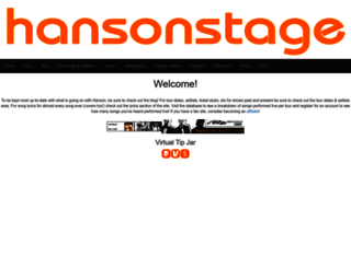 hansonstage.com screenshot