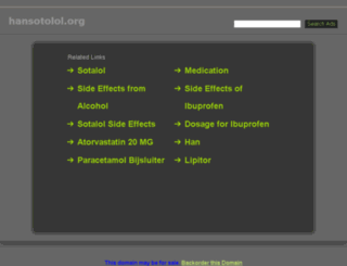 hansotolol.org screenshot