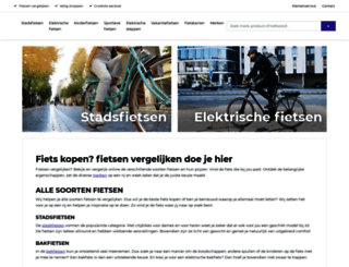 hansstruijkfietsen.nl screenshot