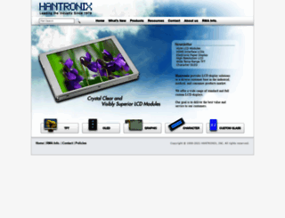 hantronix.com screenshot