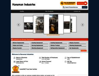 hanumanindustries.co.in screenshot