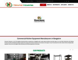 hanumanindustries.in screenshot