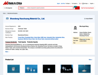 haochuangchemical.en.made-in-china.com screenshot