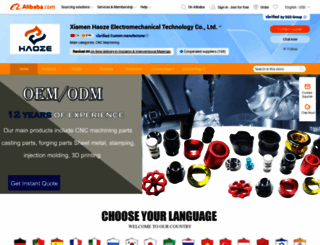 haozecn.en.alibaba.com screenshot