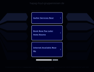 hapag-lloyd-gruppenreisen.de screenshot