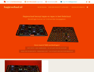 hapjesschaal.nl screenshot