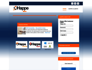 happe-mds.com screenshot