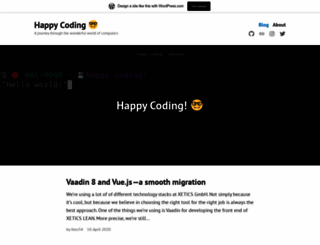 happy-coding.org screenshot