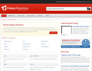 happy-directory.com screenshot