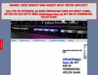 happy-hour.de screenshot