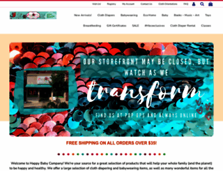 happybabycompany.com screenshot