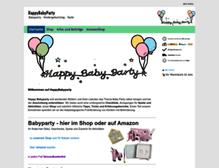 happybabyparty.de screenshot