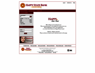 happybank.mortgage-application.net screenshot