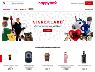 happybox.hu screenshot