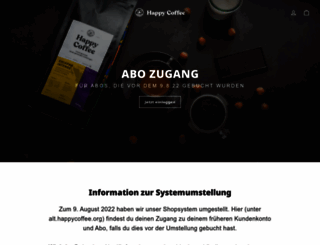 happycoffee.org screenshot
