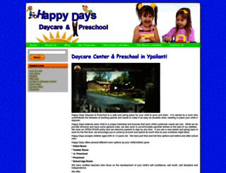 happydays-daycare.com screenshot