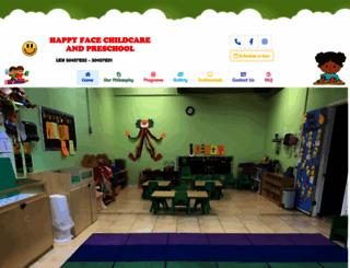 happyfacechildcare.com screenshot