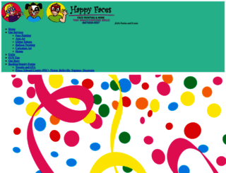 happyfacesparty.com screenshot