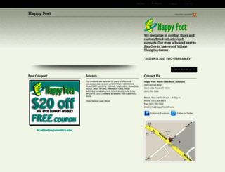 happyfeetar.com screenshot