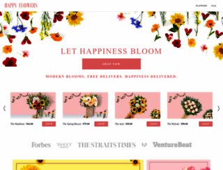 happyflowersvietnam.com screenshot