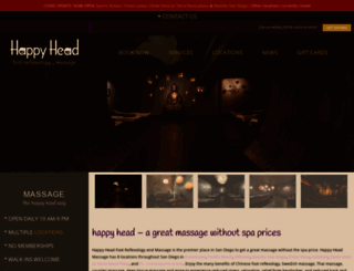 happyheadmassage.com screenshot