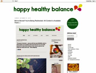 happyhealthybalance.blogspot.com screenshot