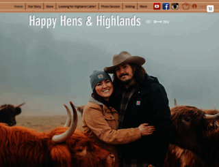 happyhensandhighlands.com screenshot