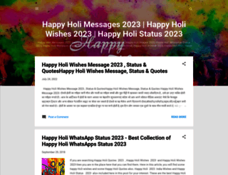 happyholimessage2019.blogspot.com screenshot