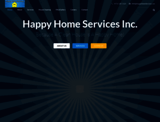 happyhomeservices.com screenshot