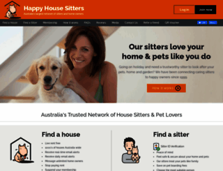 happyhousesitters.com.au screenshot