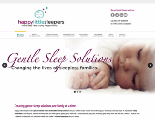 happylittlesleepers.com screenshot