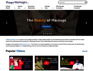 happymarriages.com screenshot