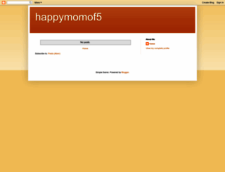 happymomof5.blogspot.com screenshot