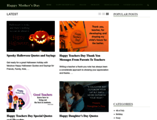 happymothersdayquote.com screenshot
