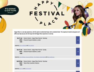 happyplacefestival.seetickets.com screenshot