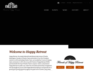 happyretreat.org screenshot