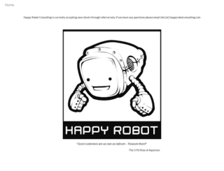 happyrobotconsulting.com screenshot